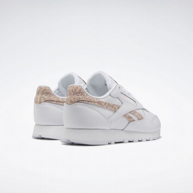 Reebok Classic Leather Women's Shoes White | TXE4685FT