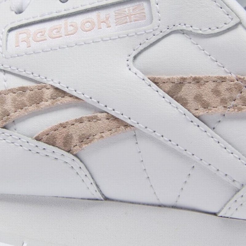 Reebok Classic Leather Women's Shoes White | TXE4685FT