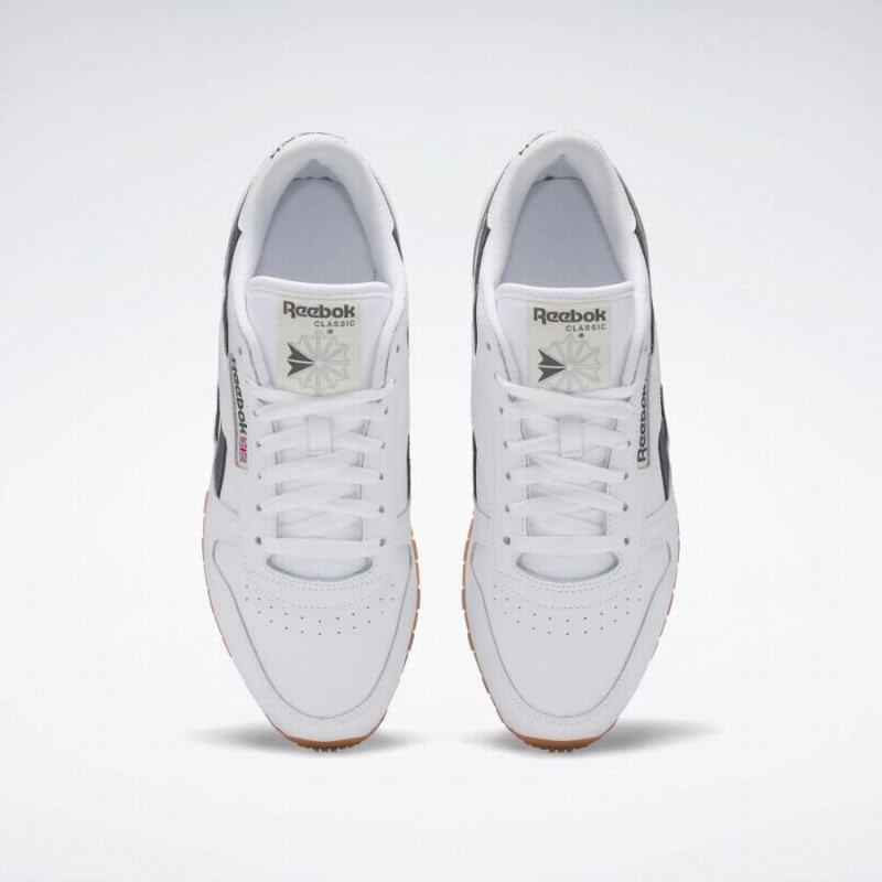 Reebok Classic Leather Women's Shoes White Grey | IBU3770KQ