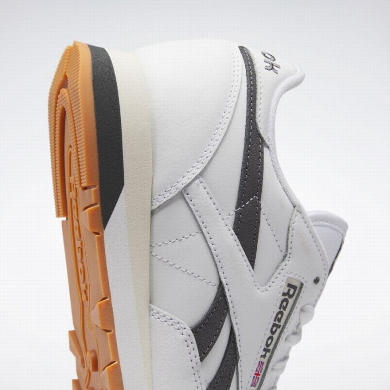 Reebok Classic Leather Women's Shoes White Grey | IBU3770KQ