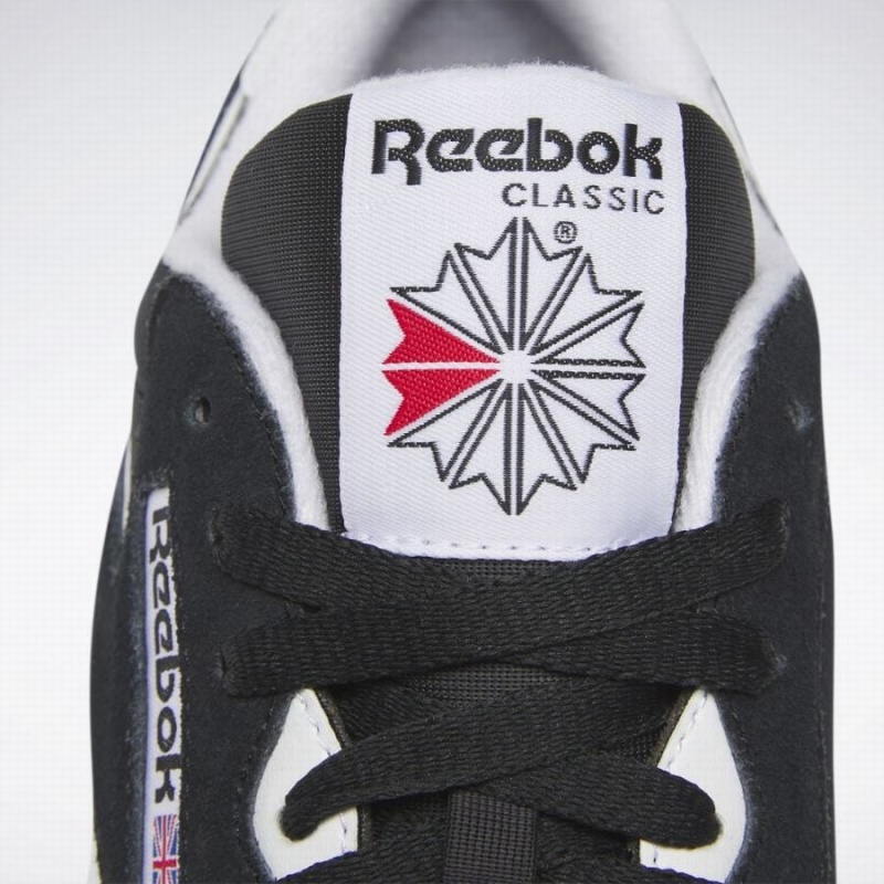 Reebok Classic Nylon Men's Shoes Black White | TCC950RN