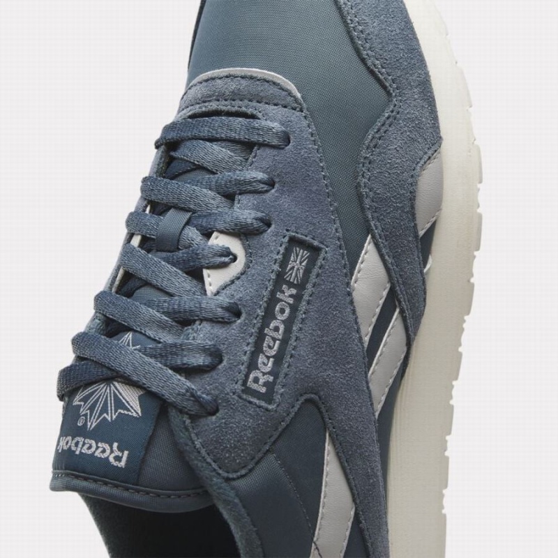 Reebok Classic Nylon Men's Shoes Blue White | FMK6267RJ