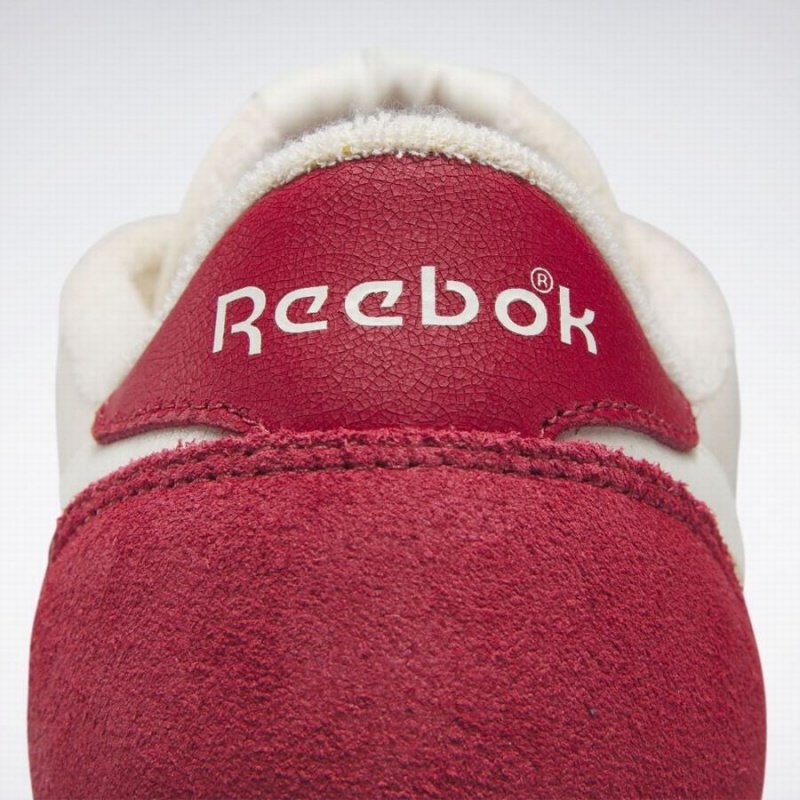 Reebok Classic Nylon Men's Shoes Red White | HFI9940QK