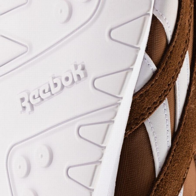 Reebok Classic Nylon Men's Shoes White Brown | GMA7531JV