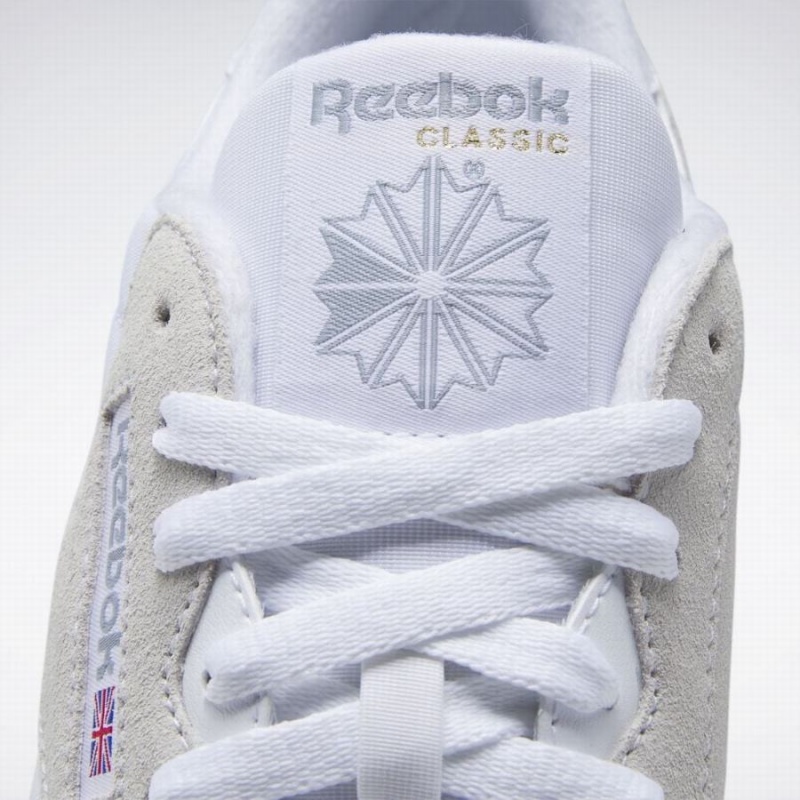 Reebok Classic Nylon Men's Shoes White Grey | SXK6625ZX