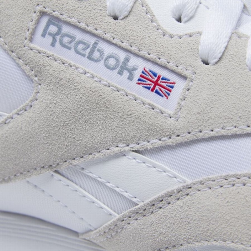 Reebok Classic Nylon Men's Shoes White Grey | SXK6625ZX