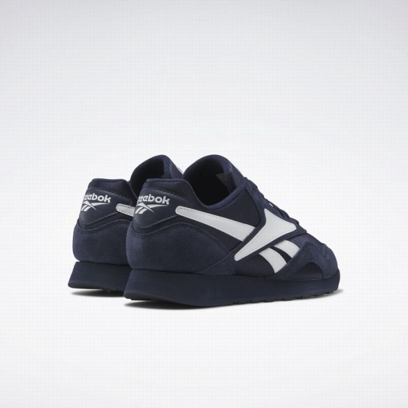 Reebok Classic Nylon Plus 1994 Men's Shoes Navy White | EQO2216SW