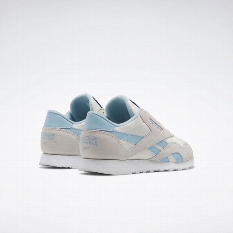 Reebok Classic Nylon Women's Shoes Blue White | GAW467HZ