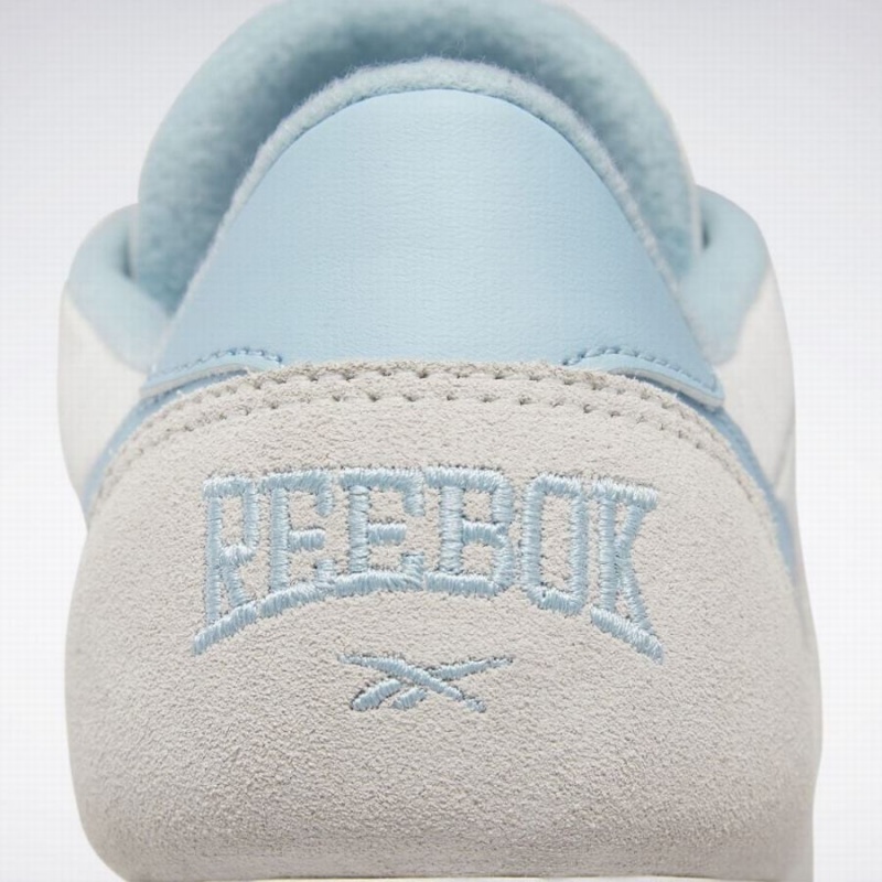 Reebok Classic Nylon Women's Shoes Blue White | GAW467HZ