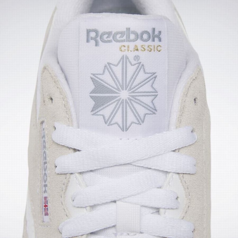 Reebok Classic Nylon Women's Shoes White Grey | WHB847OU