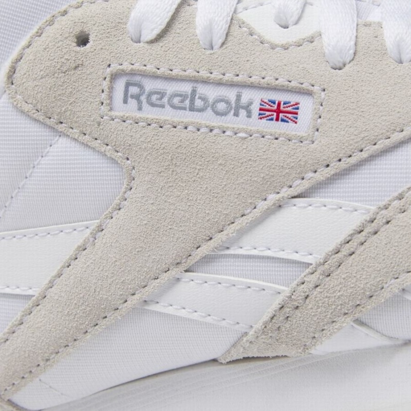 Reebok Classic Nylon Women's Shoes White Grey | WHB847OU