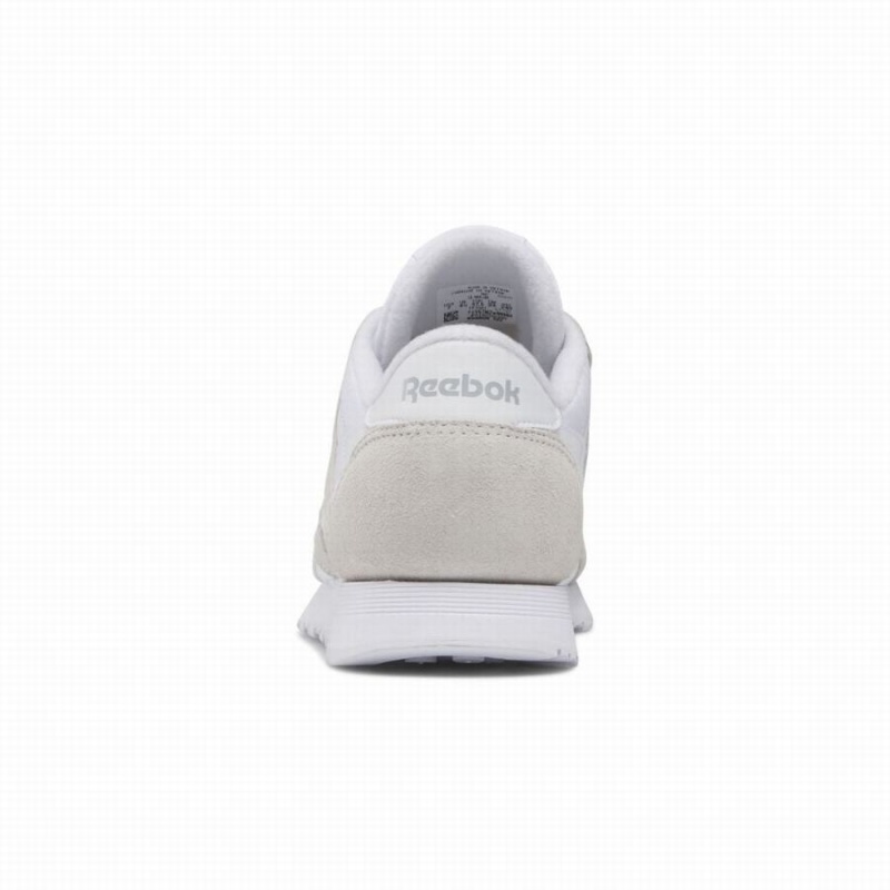 Reebok Classic Nylon Women's Shoes White Grey | WHB847OU