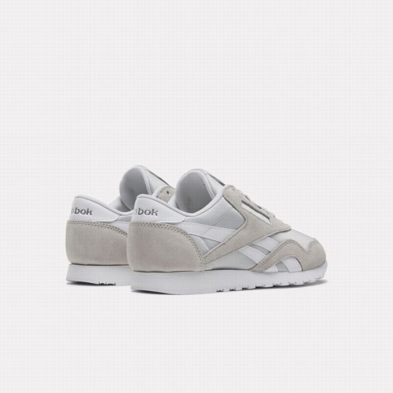 Reebok Classic Nylon Women's Shoes White Grey | AHS8268VO