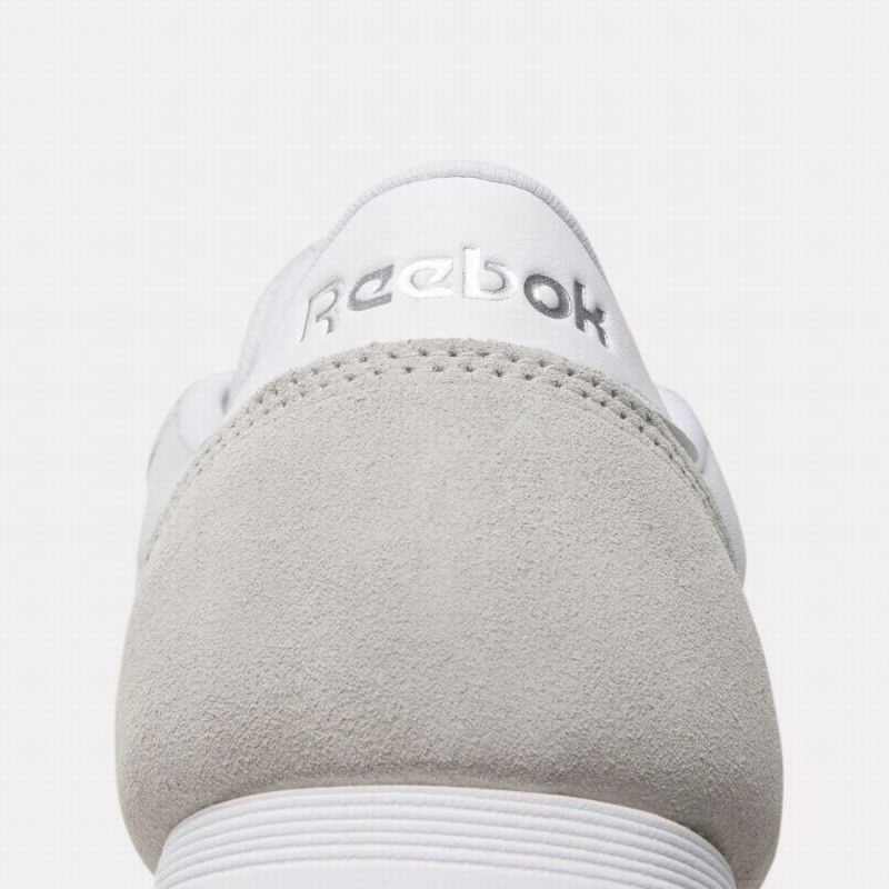 Reebok Classic Nylon Women's Shoes White Grey | AHS8268VO