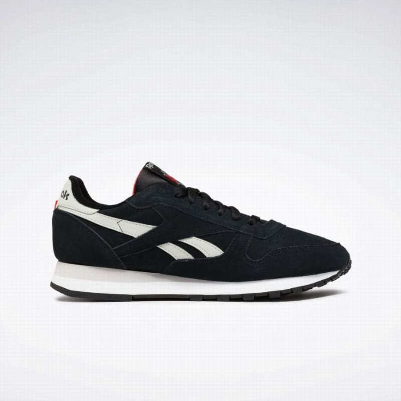 Reebok Classic Suede Women's Shoes Black Pink White | OOT2855SU