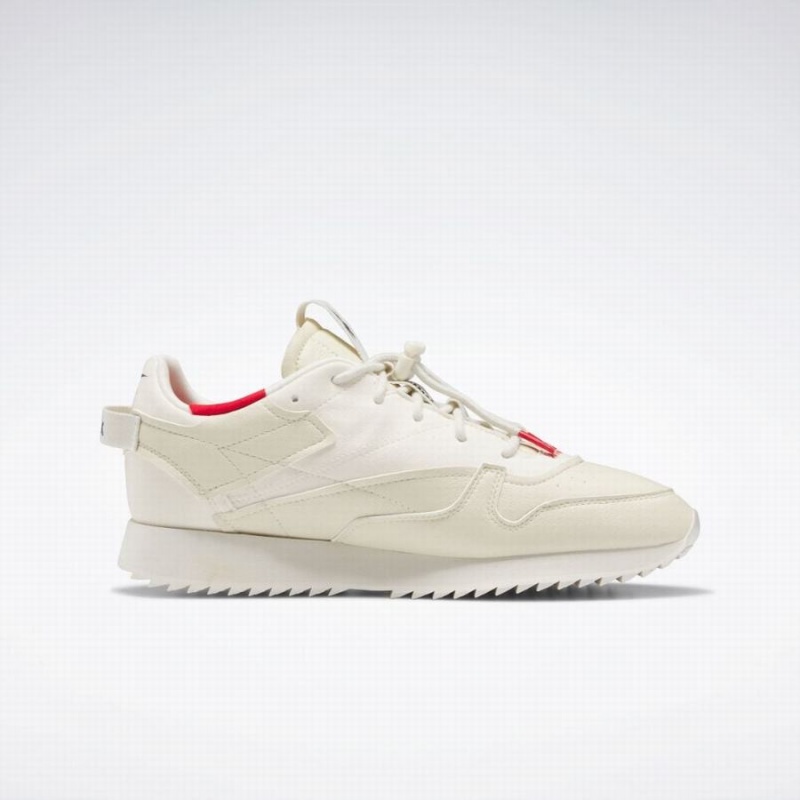 Reebok Classic Vegan Miy Men's Shoes White Red Black | QSD782PT