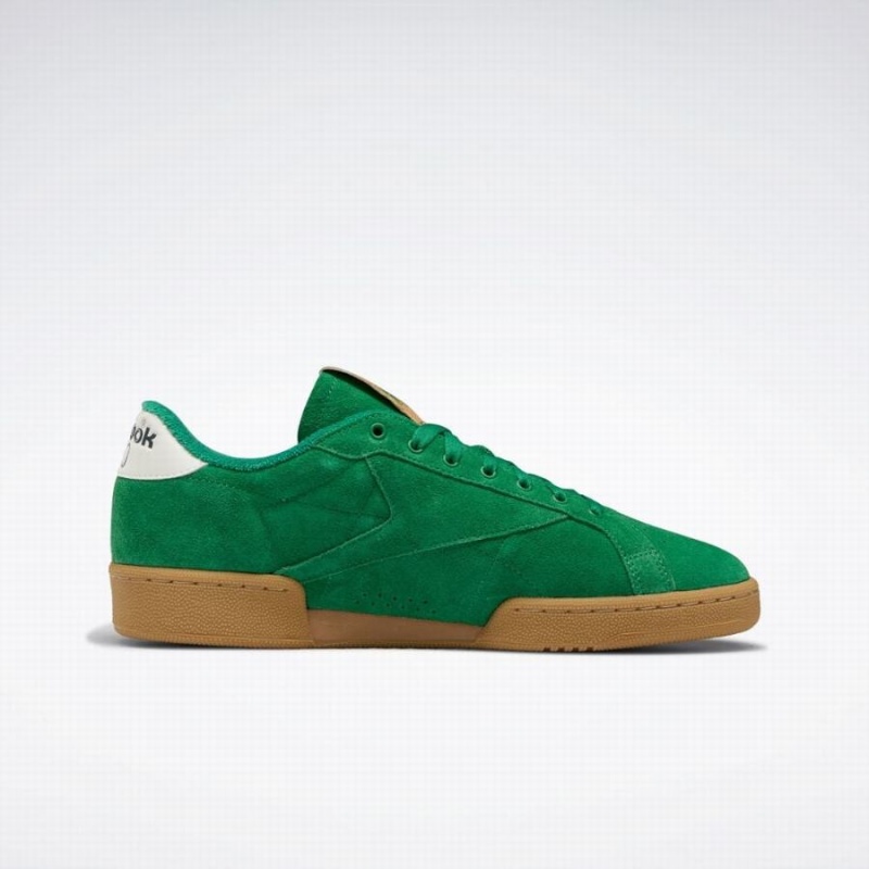 Reebok Club C 85 Grounds Women's Shoes Green Red | JDH8829UH