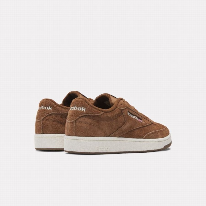 Reebok Club C 85 Men's Shoes Brown | LLV285RD