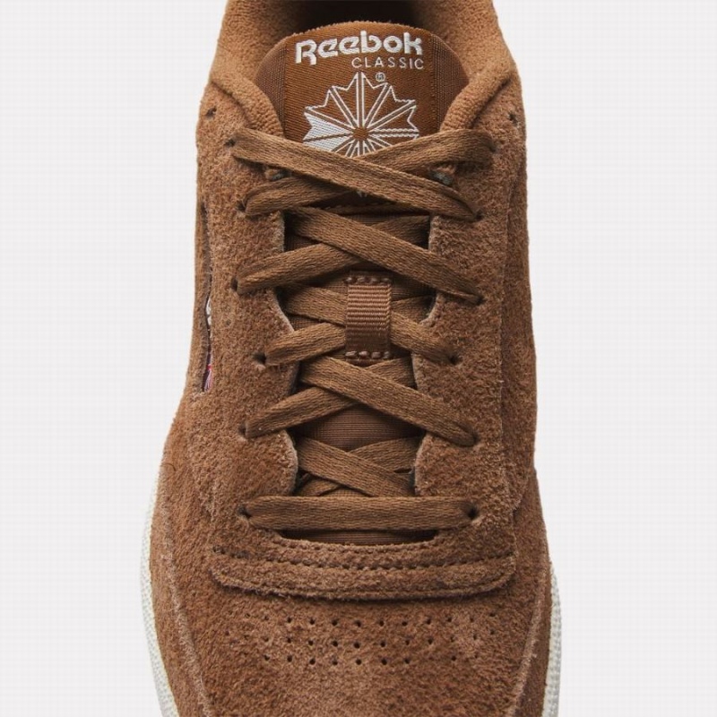 Reebok Club C 85 Men's Shoes Brown | LLV285RD