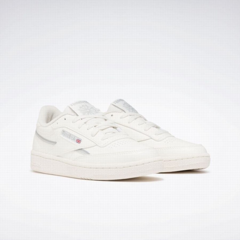 Reebok Club C 85 Vegan Women's Shoes White Grey | SUE5661KO