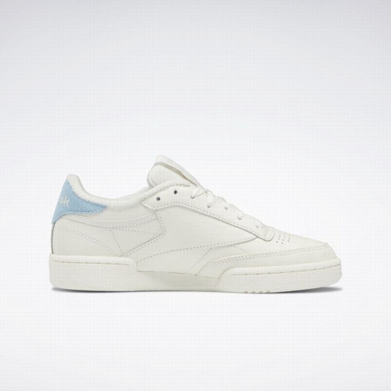 Reebok Club C 85 Women's Shoes White Blue | AGP2268DJ