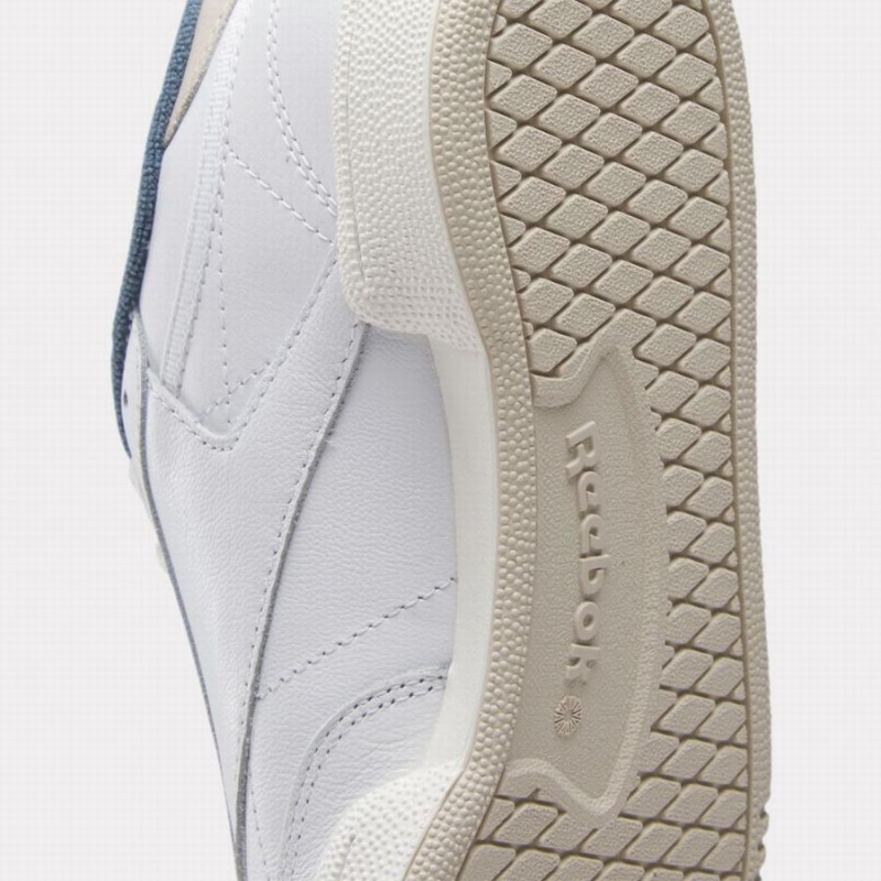 Reebok Club C 85 Women's Shoes White Blue | RWO5930EY