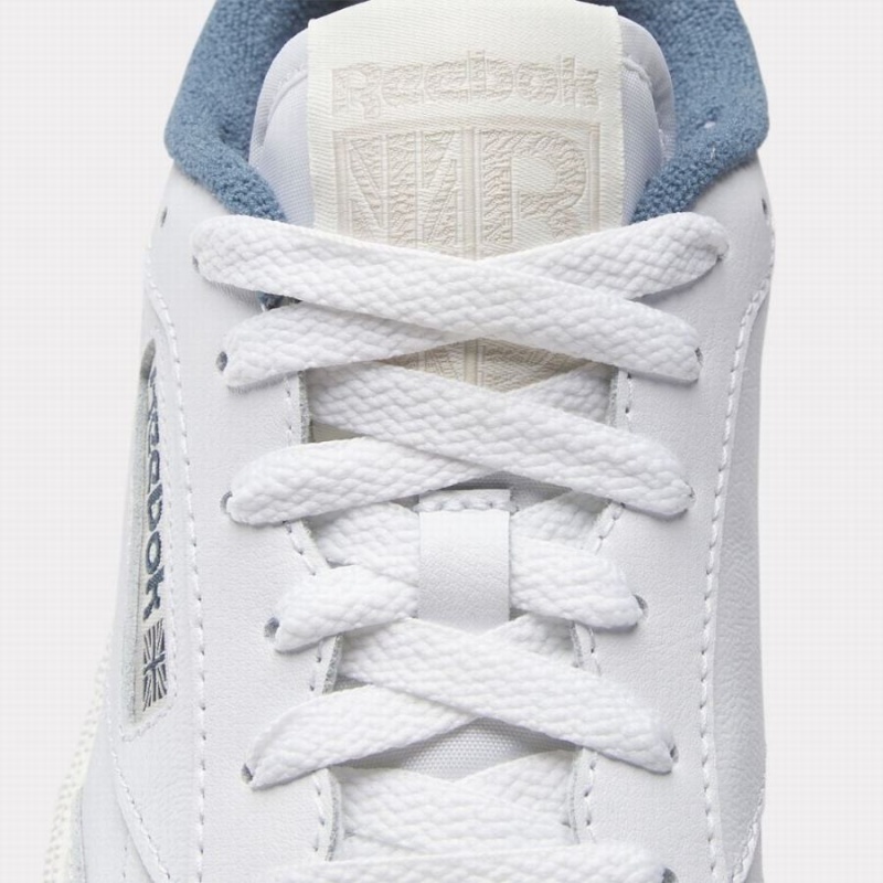 Reebok Club C 85 Women's Shoes White Blue | RWO5930EY