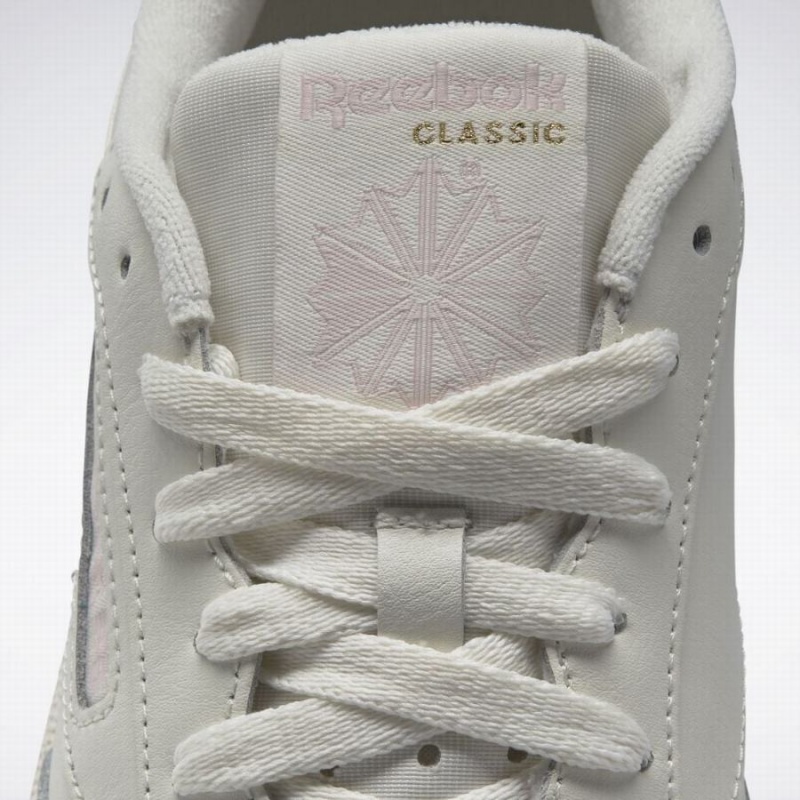 Reebok Club C 85 Women's Shoes White Pink | LJG5613OP