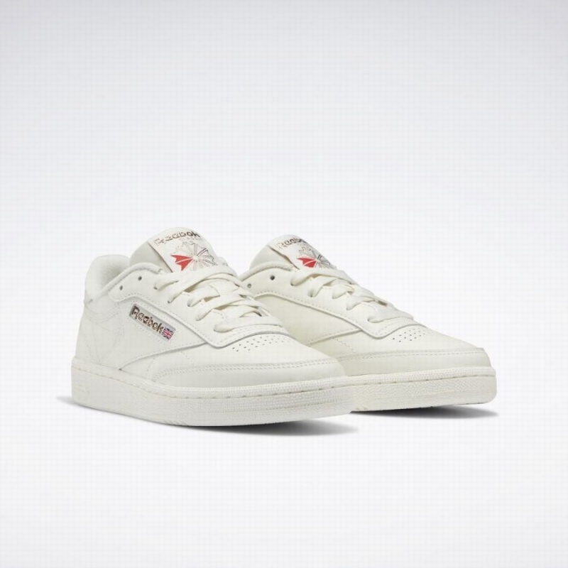 Reebok Club C 85 Women's Shoes White Rose Gold | AHY6735YZ