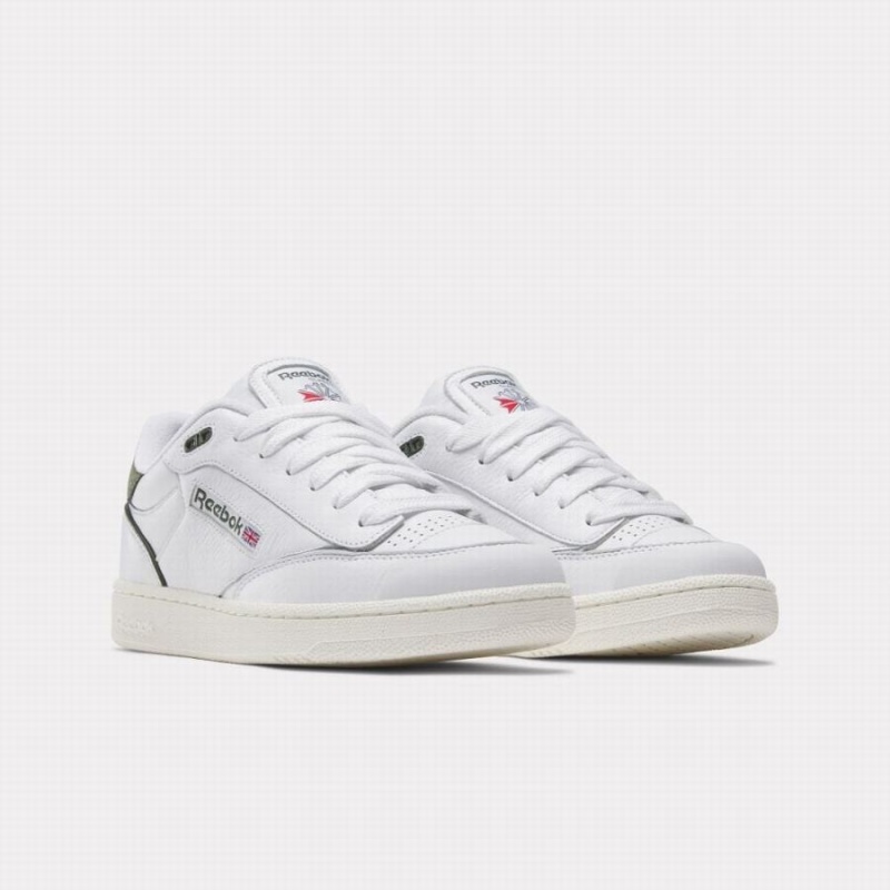 Reebok Club C Bulc Women's Shoes White Green | TKG234EB