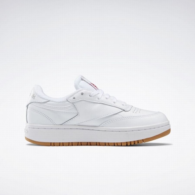 Reebok Club C Double Women's Shoes White | OLH27100FS