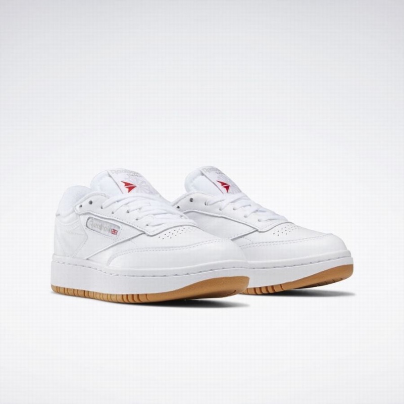 Reebok Club C Double Women's Shoes White | OLH27100FS