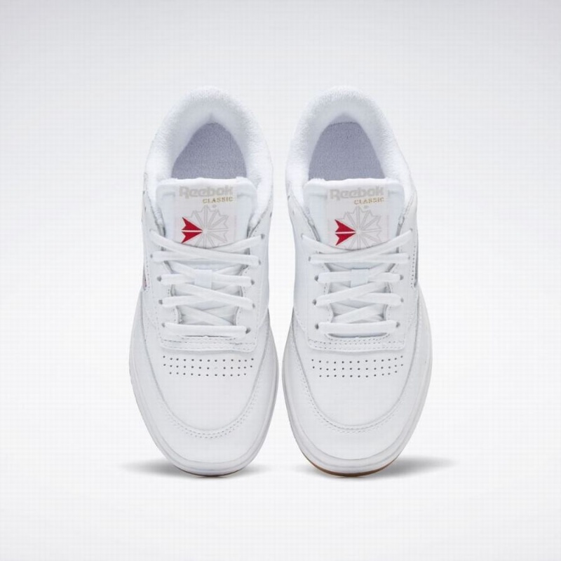 Reebok Club C Double Women's Shoes White | OLH27100FS