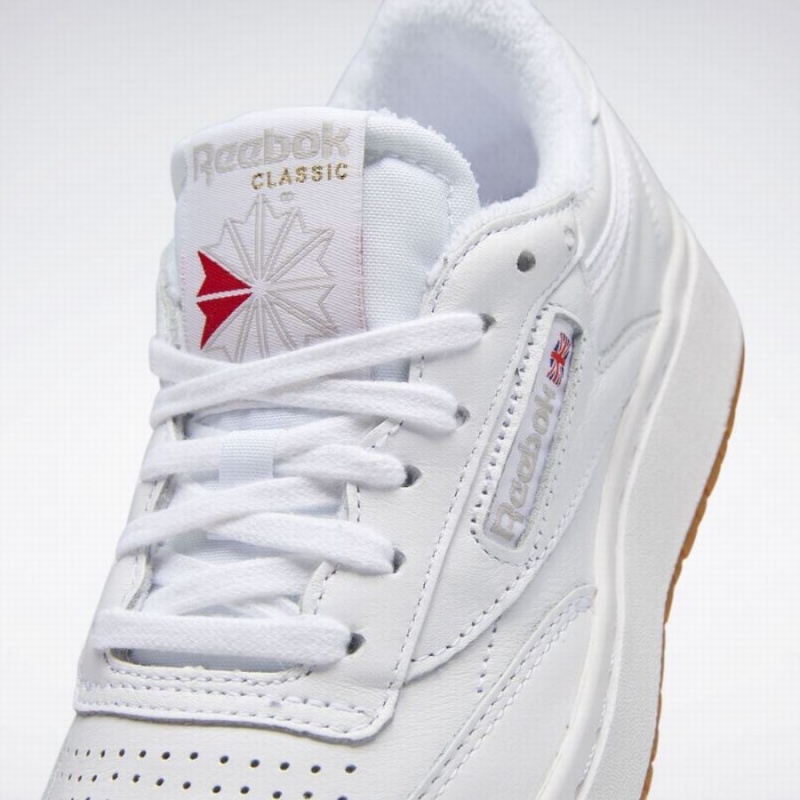 Reebok Club C Double Women's Shoes White | OLH27100FS