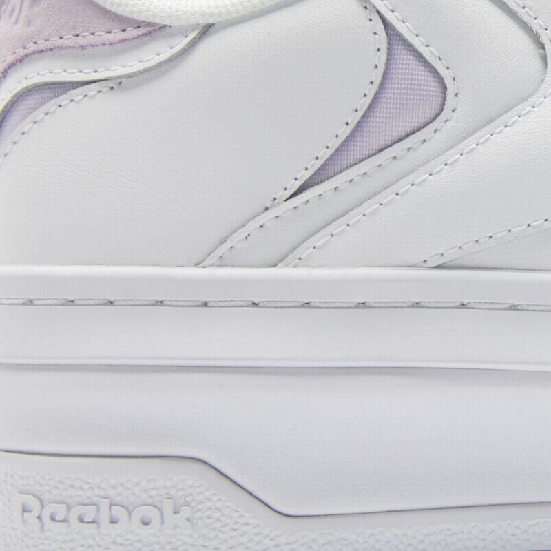 Reebok Club C Extra Women's Shoes White Purple | DPX4986NC