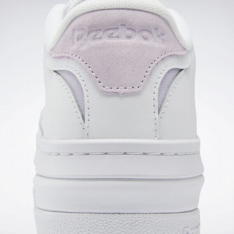 Reebok Club C Extra Women's Shoes White Purple | DPX4986NC