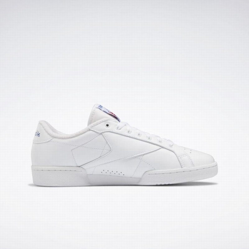 Reebok Club C Grounds Men's Shoes White Blue Red | USC9616TU