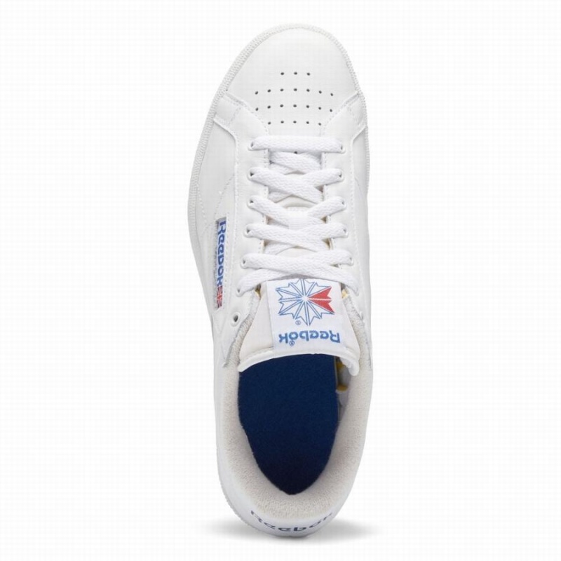 Reebok Club C Grounds Men's Shoes White Blue Red | USC9616TU