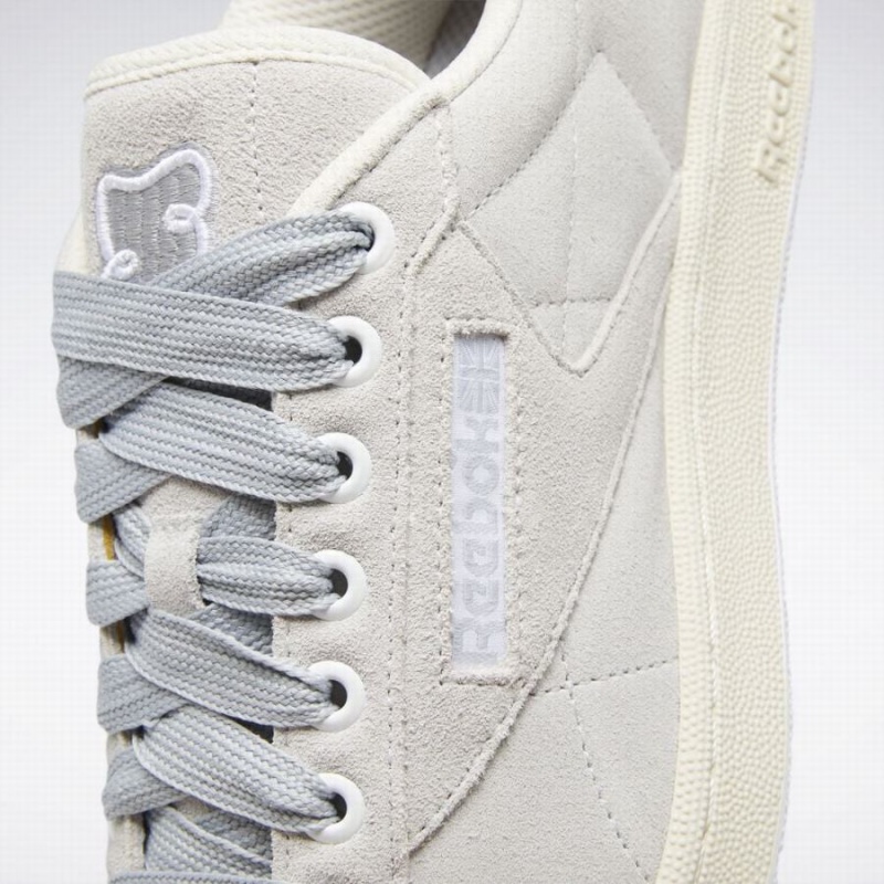 Reebok Club C Groutund Men's Shoes Grey White | XSL8230BC