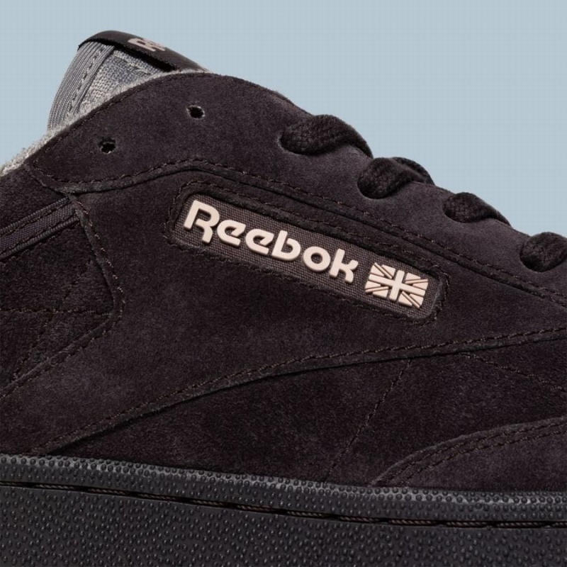 Reebok Club C Men's Shoes Black Light Pink | XHK7067CN