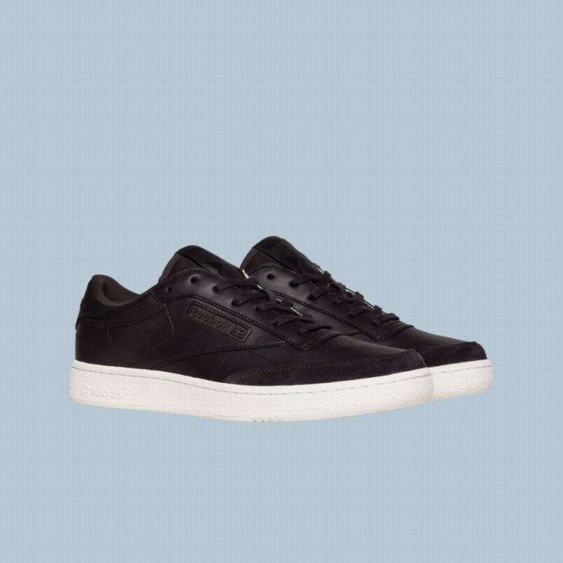 Reebok Club C Men's Shoes Black | ION6784LS