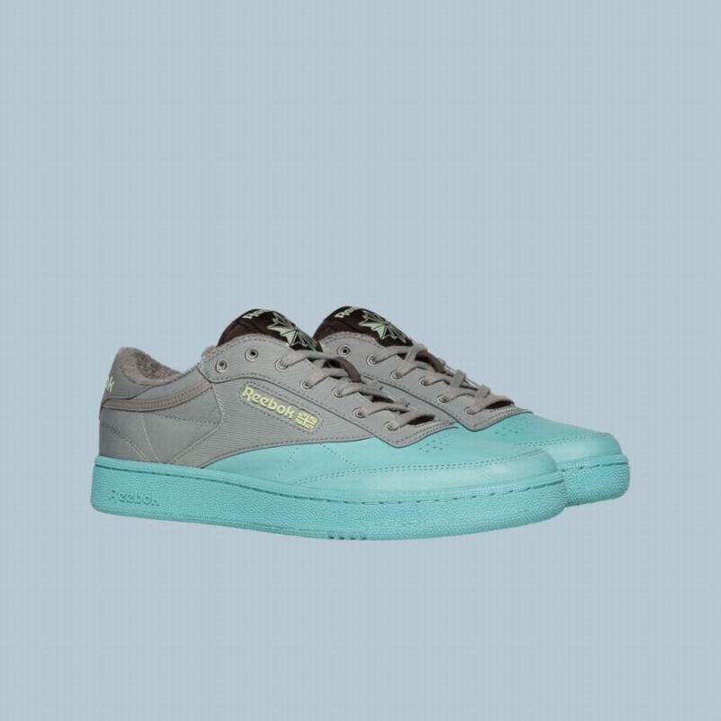 Reebok Club C Men's Shoes Light Blue Light Grey | GDL657NO