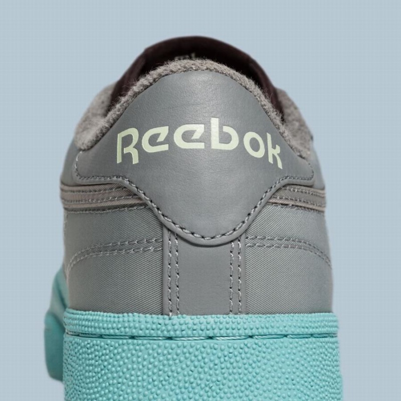 Reebok Club C Men's Shoes Light Blue Light Grey | GDL657NO