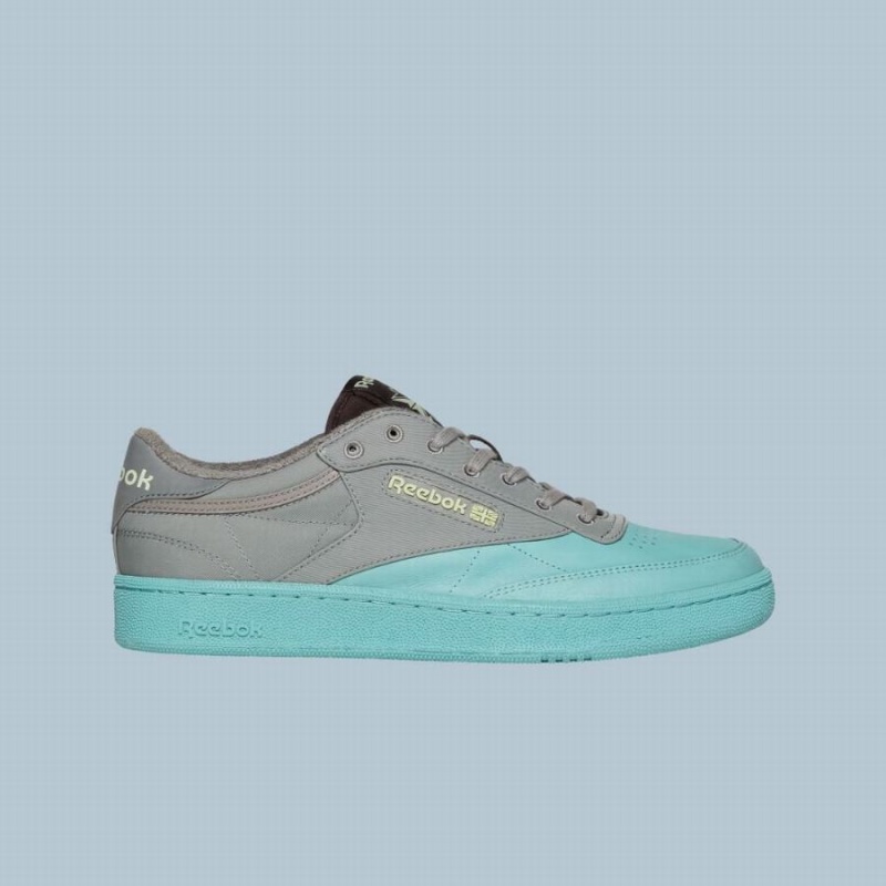 Reebok Club C Men\'s Shoes Light Blue Light Grey | GDL657NO