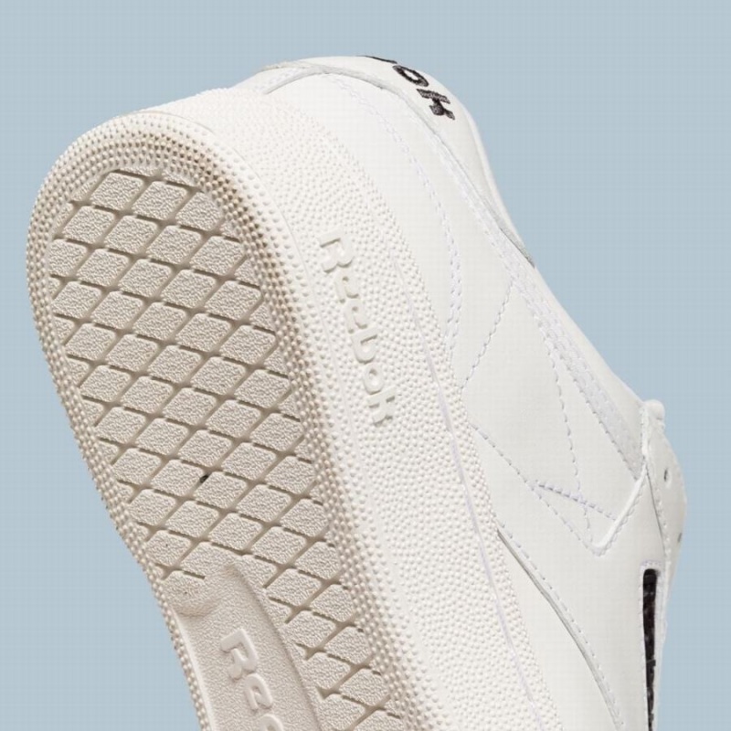 Reebok Club C Men's Shoes White Brown | YDS4781FF