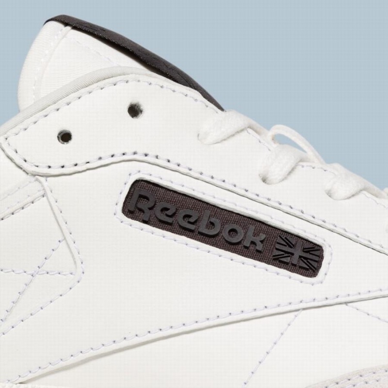 Reebok Club C Men's Shoes White Brown | YDS4781FF