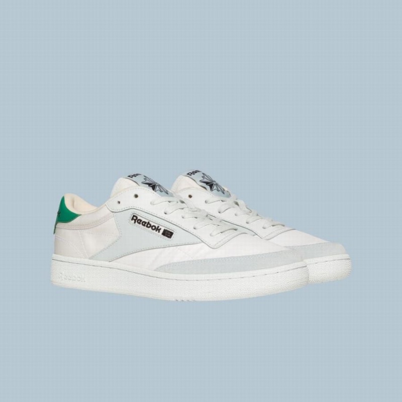 Reebok Club C Men's Shoes White Green | VKB4569VC