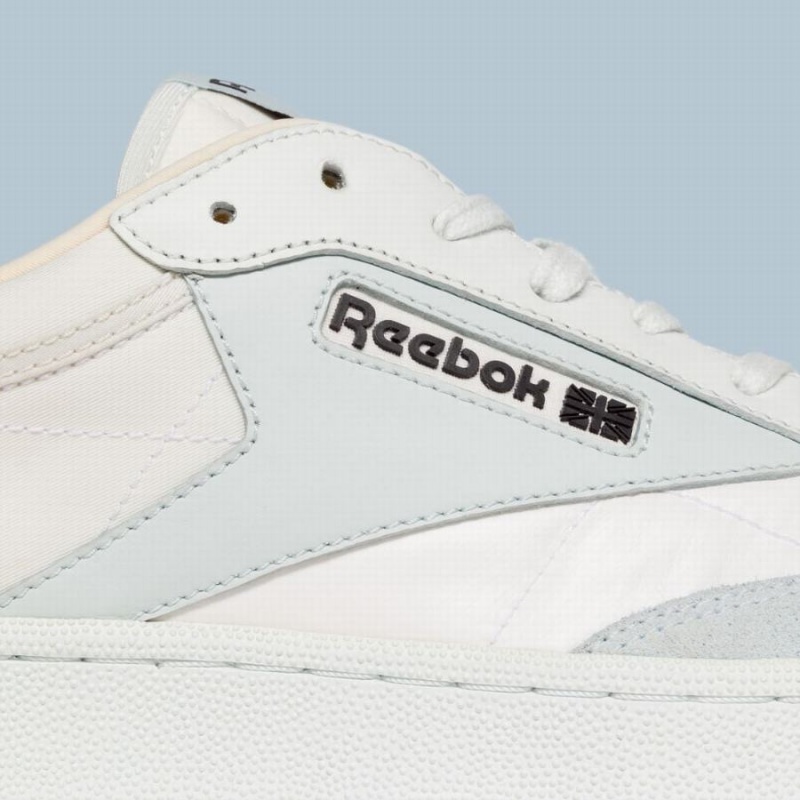 Reebok Club C Men's Shoes White Green | VKB4569VC