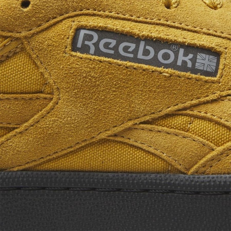 Reebok Club C Revenge Men's Shoes Gold Black Pink | OYT6850UC