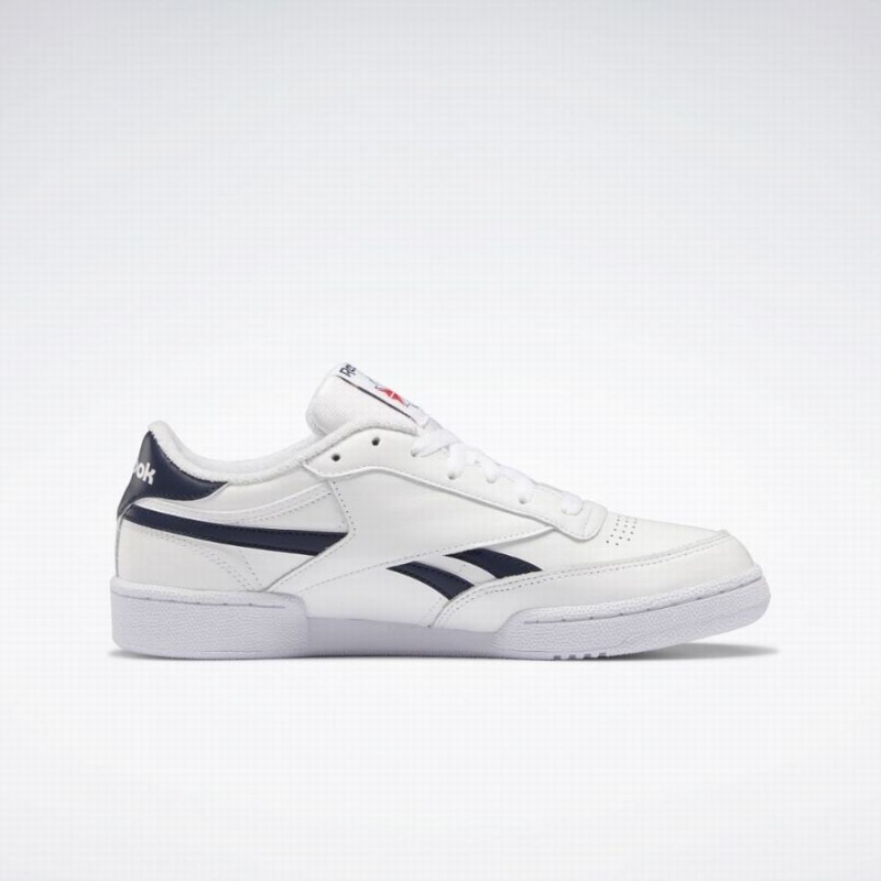 Reebok Club C Revenge Men's Shoes White Navy | BTG936RE